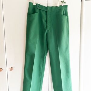 Kelly Green Vintage Trousers